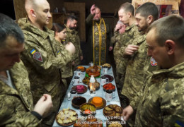 Колядка "Нова радість" від 82 Буковинської бригади