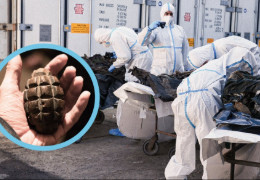 У Чернівцях під час розтину тіла військового, яке передали з росії, під шкірою виявили гранату. Експертів евакуювали