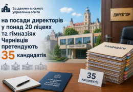 На посади директорів у понад 20 ліцеях та гімназіях Чернівців претендують 35 кандидатів. Хто вони?