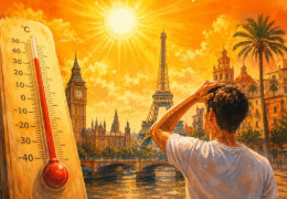 Європу накриває аномальна спека: у Лондоні — до +32°, в Іспанії — майже +40°. А у нас?