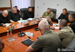 На Буковині представили нового командира 107 бригади ТрО Перча та керівника обласного ТЦК Дядюру