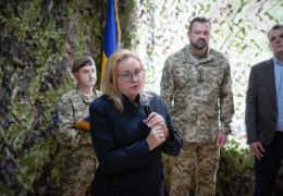 Голова Харківської облради висловила вдячність воїнам 107-ї Чернівецької бригади ТРО за деокупацію Харківщини