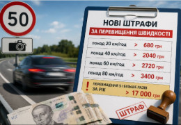 Штрафи за перевищення швидкості в Україні можуть зрости у 10 разів: у Раді готують новий законопроєкт