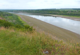 Дністер критично обмілів: у Хотині закликають економити воду, щоб уникнути перебоїв із водопостачанням