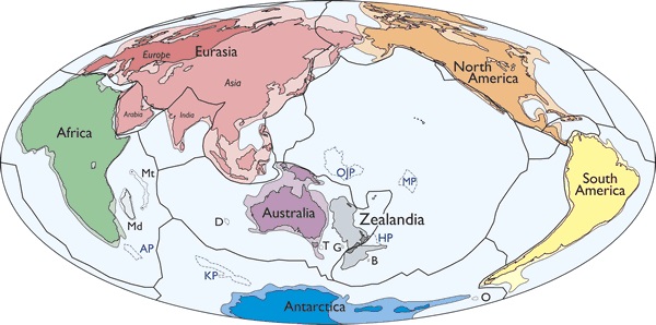 Вчені виявили Зеаландію - сьомий континент Землі під водою