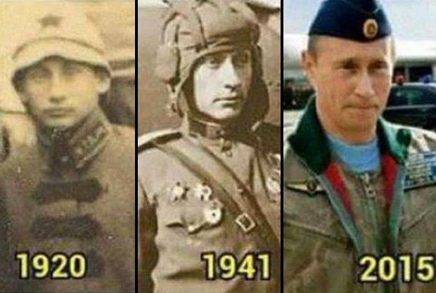 У мережі розшукали фото "двійника" Путіна з 1920 та 1941 року